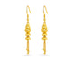Gold Plated Versatile Dangler Earrings