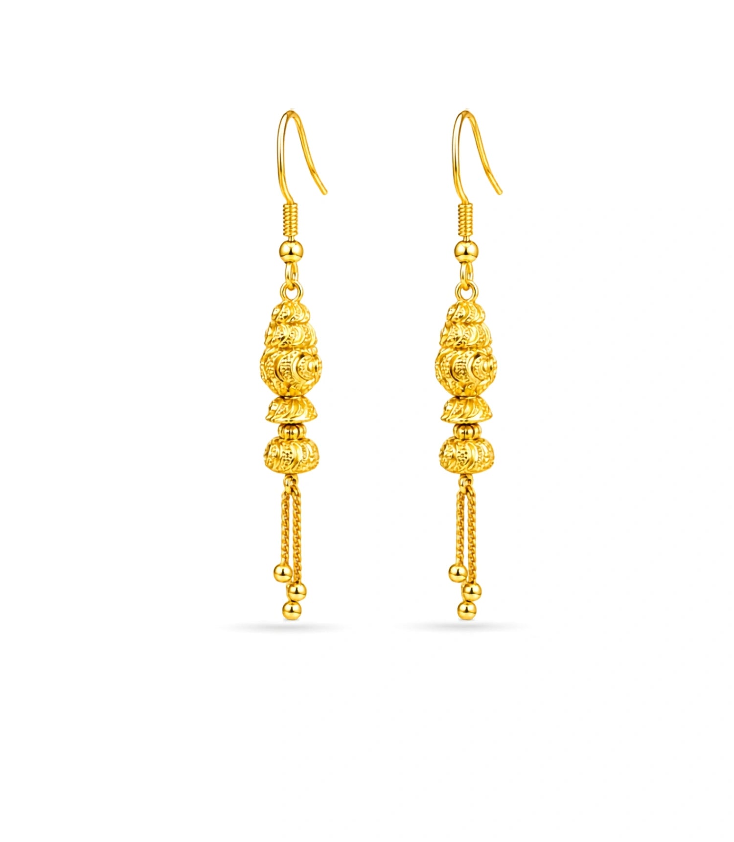 Gold Plated Versatile Dangler Earrings