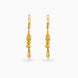 Gold Plated Majestic Dangler Earrings