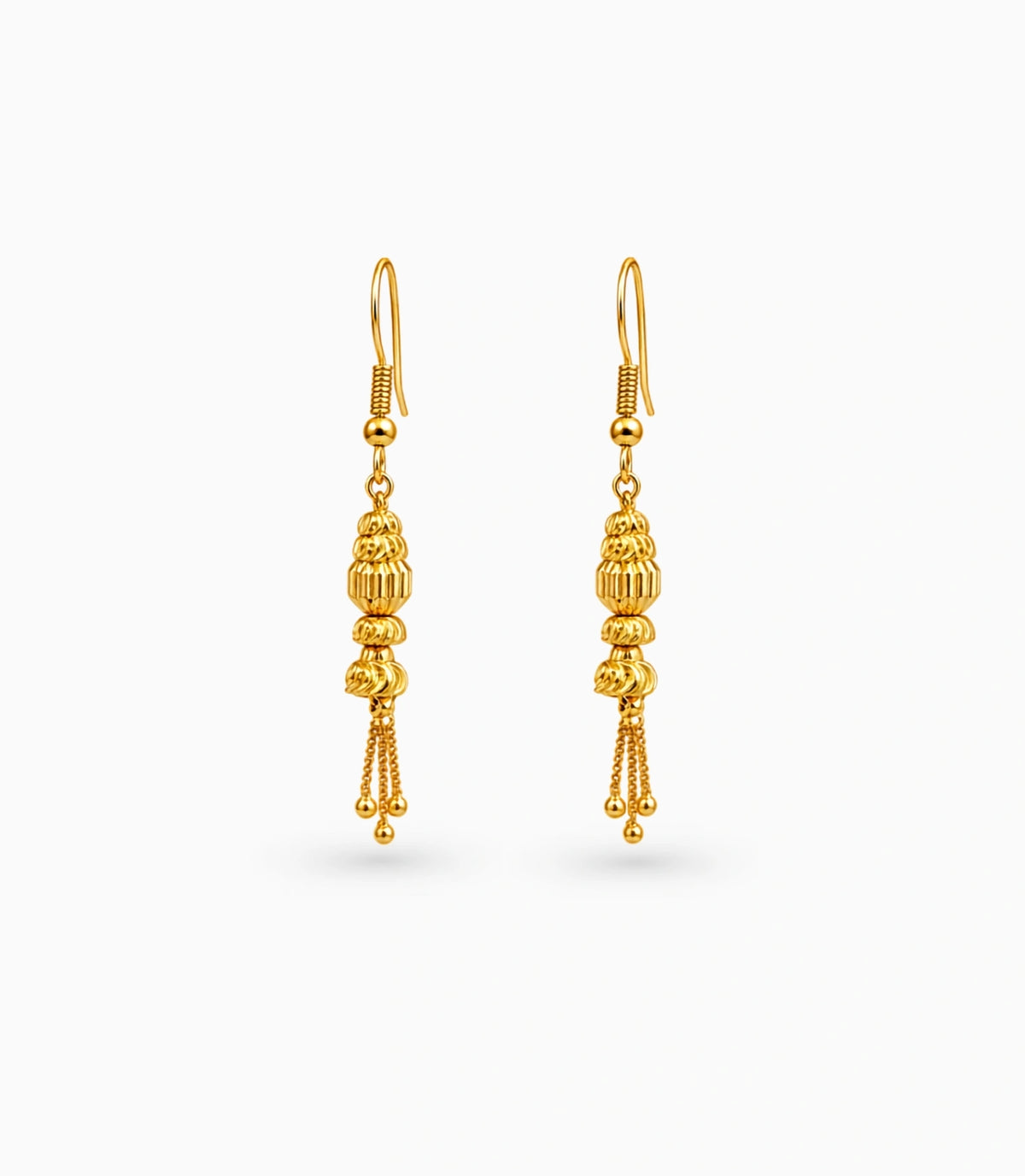 Gold Plated Majestic Dangler Earrings
