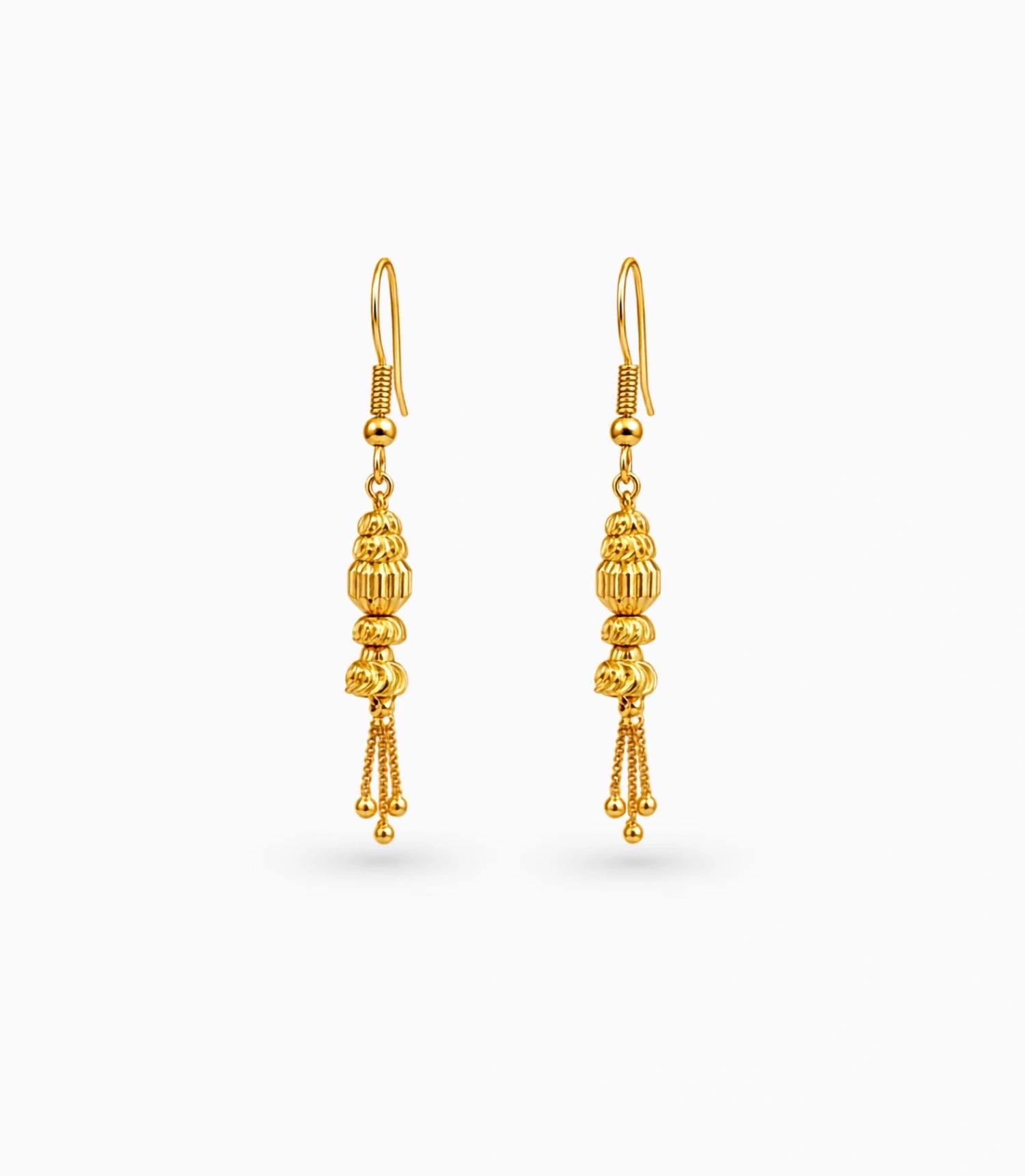 Gold Plated Majestic Dangler Earrings