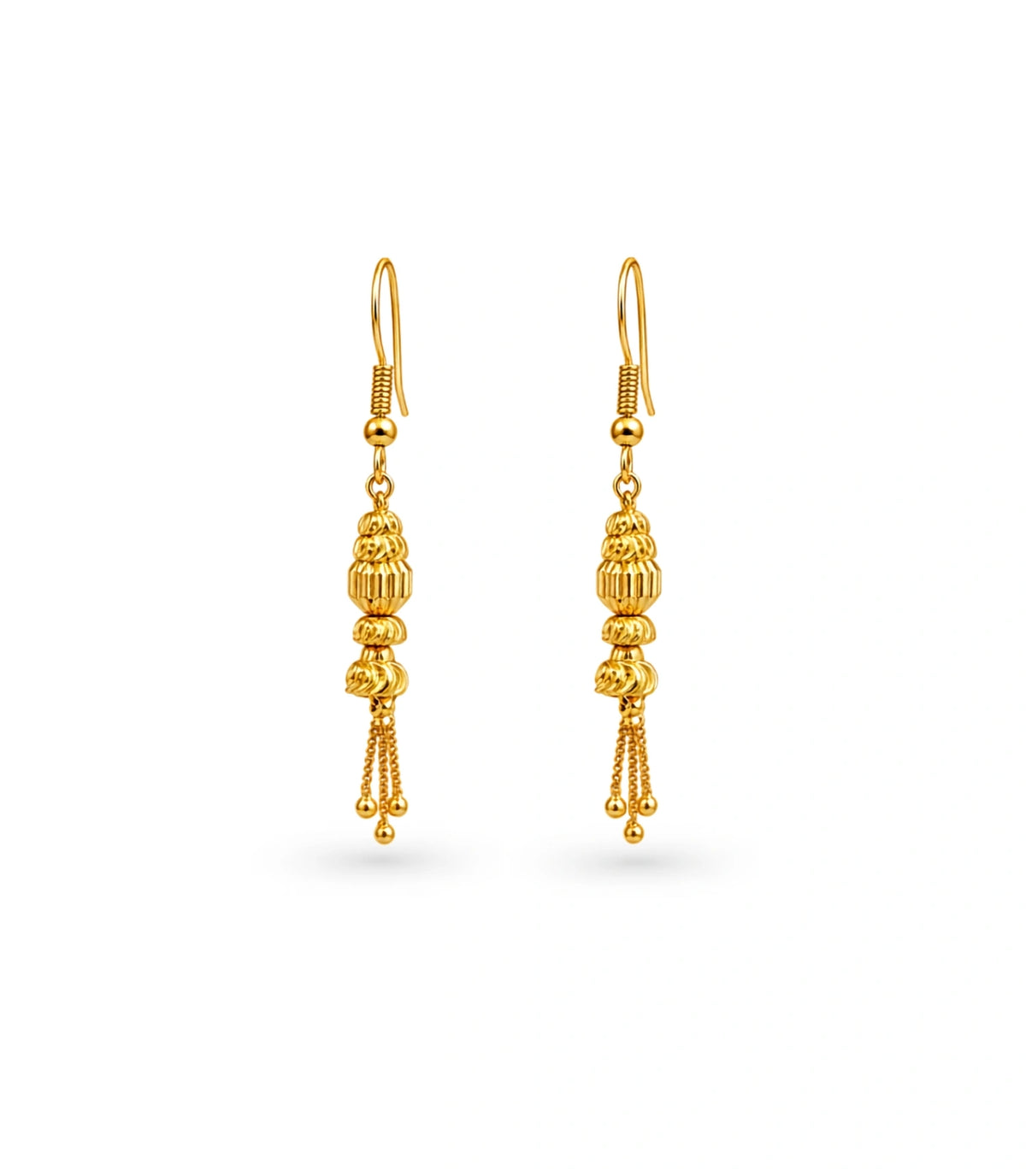 Gold Plated Majestic Dangler Earrings