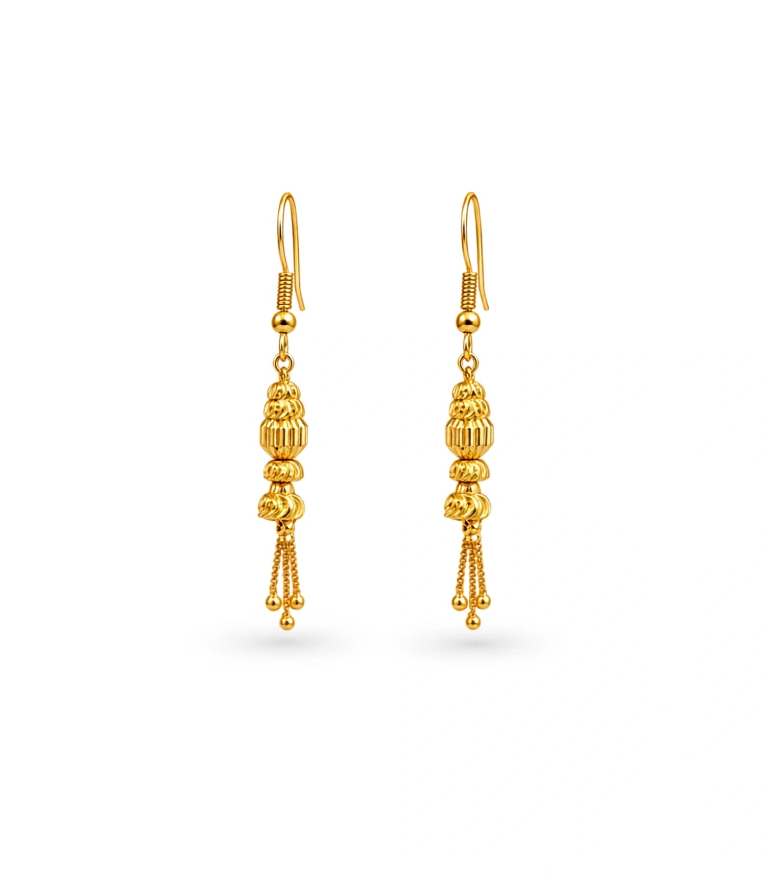 Gold Plated Majestic Dangler Earrings