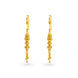 Gold Plated Modern Dangler Earrings