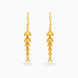 Gold Plated Polished Dangler Earrings