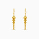 Gold Plated Gleaming Dangler Earrings