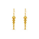Gold Plated Gleaming Dangler Earrings