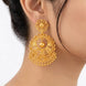 Gold Plated Dazzling Chandbali Earrings