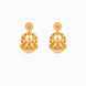 Gold Plated Dazzling Chandbali Earrings