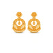 Gold Plated Ethnic Chandbali Earrings
