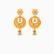 Gold Plated Signature Chandbali Earrings