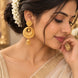 Gold Plated Signature Chandbali Earrings