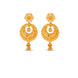 Gold Plated Signature Chandbali Earrings