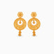 Gold Plated Opulent Chandbali Earrings