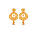 Gold Plated Opulent Chandbali Earrings