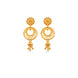Gold Plated Elite Chandbali Earrings