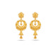 Gold Plated Traditional Chandbali Earrings