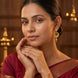 Gold Plated Traditional Chandbali Earrings