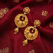 Gold Plated Glamorous Chandbali Earrings