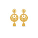 Gold Plated Glamorous Chandbali Earrings