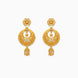 Gold Plated Distinctive Chandbali Earrings