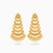 Gold Plated Chic Dangler Earrings