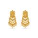 Gold Plated Statement Dangler Earrings