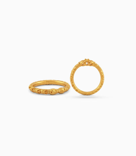 Gold Plated Wedding Traditional Kada