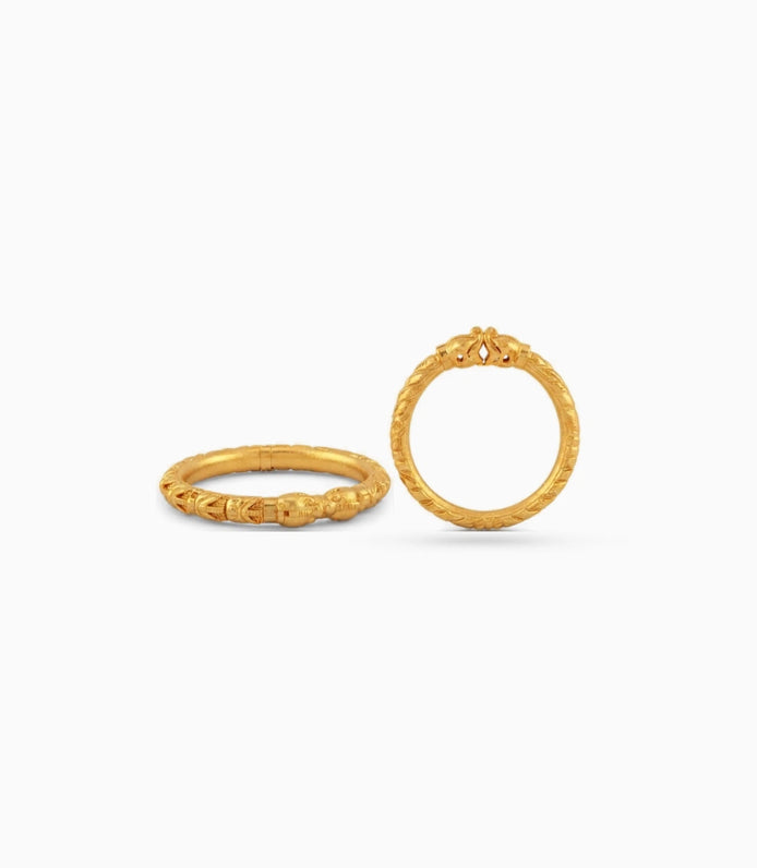 Gold Plated Wedding Traditional Kada