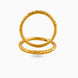 Gold Plated Wedding Twisted Leaf Kada
