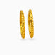 Gold Plated Wedding Twisted Leaf Kada