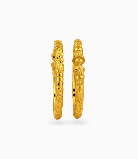 Gold Plated Wedding Designer Kada