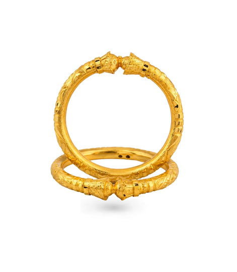 Gold Plated Wedding Designer Kada
