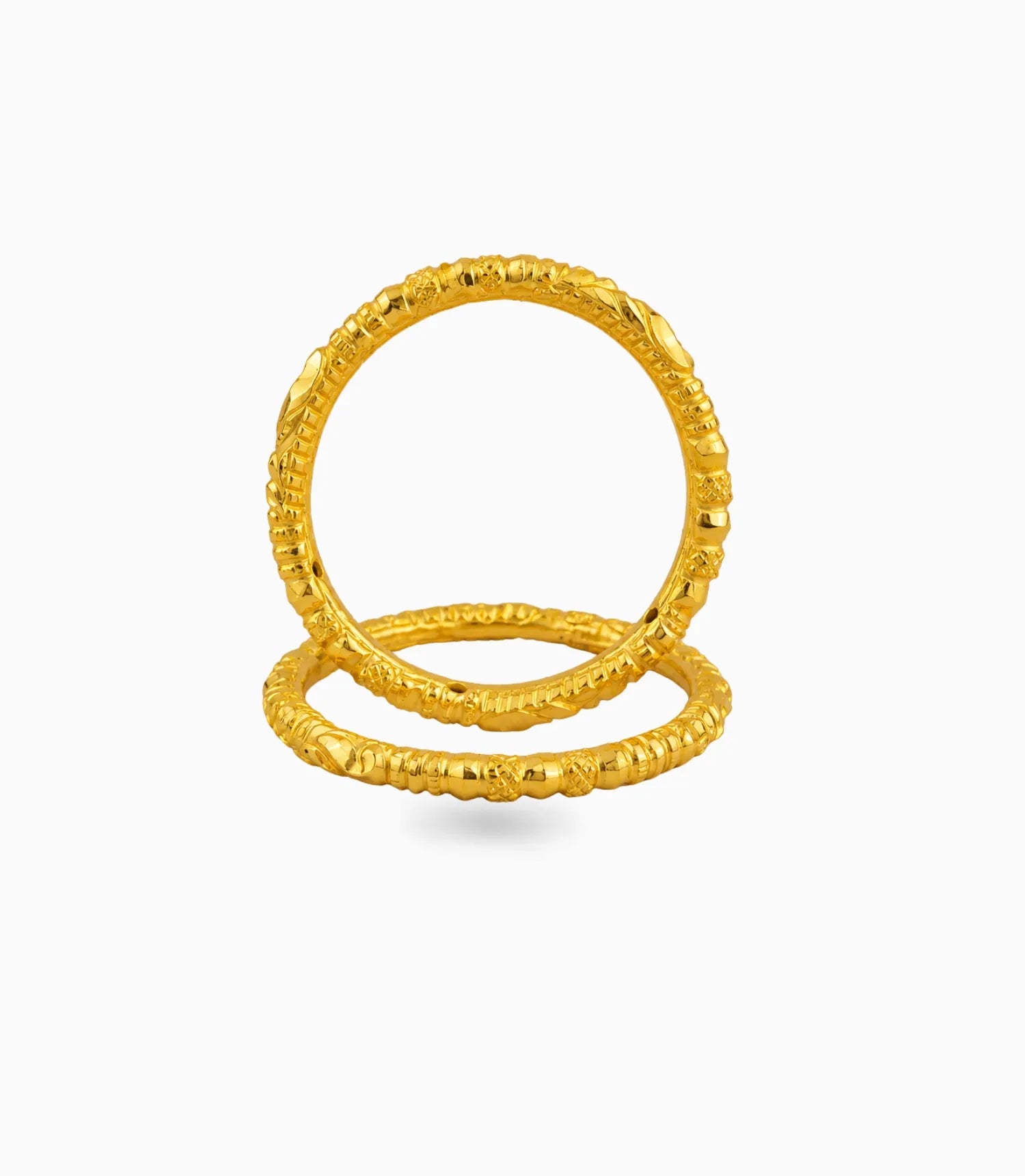 Gold Plated Wedding Leaf Designing Kada