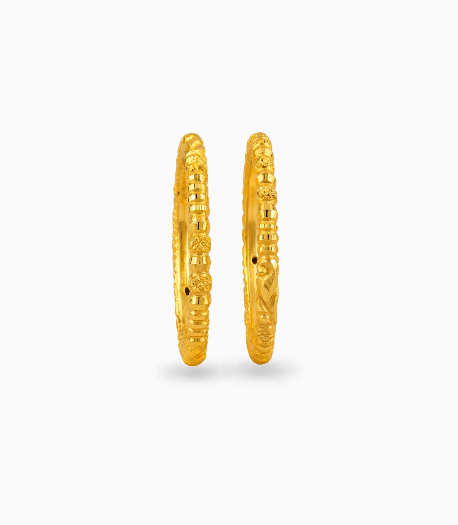 Gold Plated Wedding Leaf Designing Kada