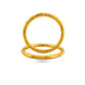 Gold Plated Wedding Diamond Cut Kada