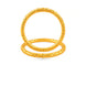 Gold Plated Wedding Geometric Pattern Kada