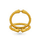 Gold Plated Wedding Heavry Looking Kada