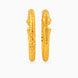 Gold Plated Wedding Floral Engraving Kada
