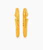Gold Plated Wedding Floral Engraving Kada