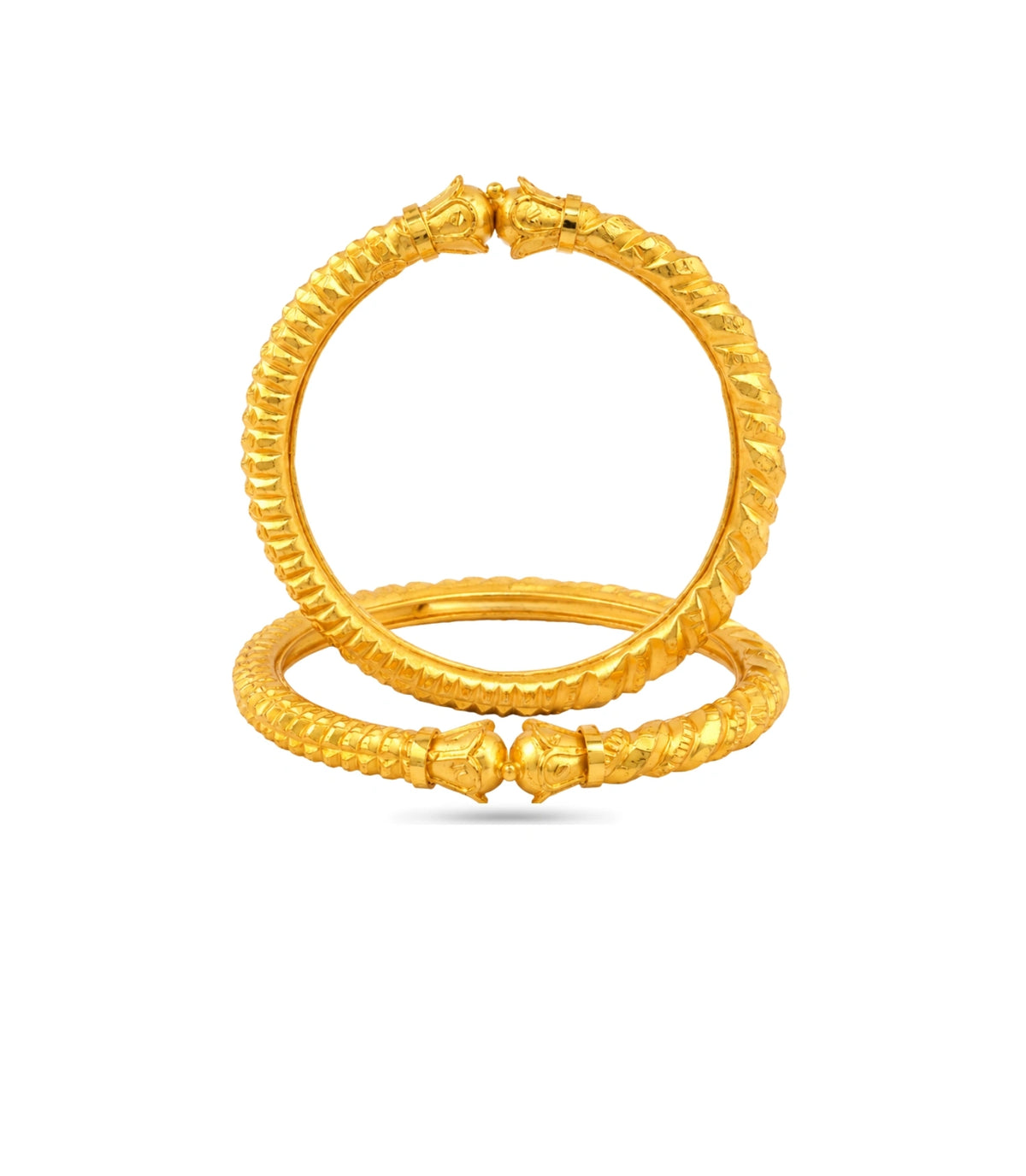 Gold Plated Wedding Twisted Kada