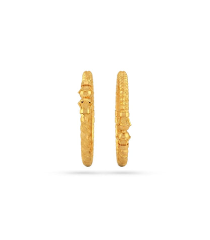 Gold Plated Wedding Twisted Kada
