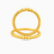 Gold Plated Wedding Pillar Barrel Kada