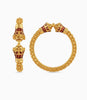 Gold Plated Wedding Enamel Lantern Filigree Kada