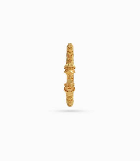 Gold Plated Wedding Floral Kada
