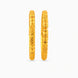 Gold Plated Wedding Diamond Cut Elephant Kada