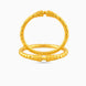 Gold Plated Wedding Floral Heritage Kada