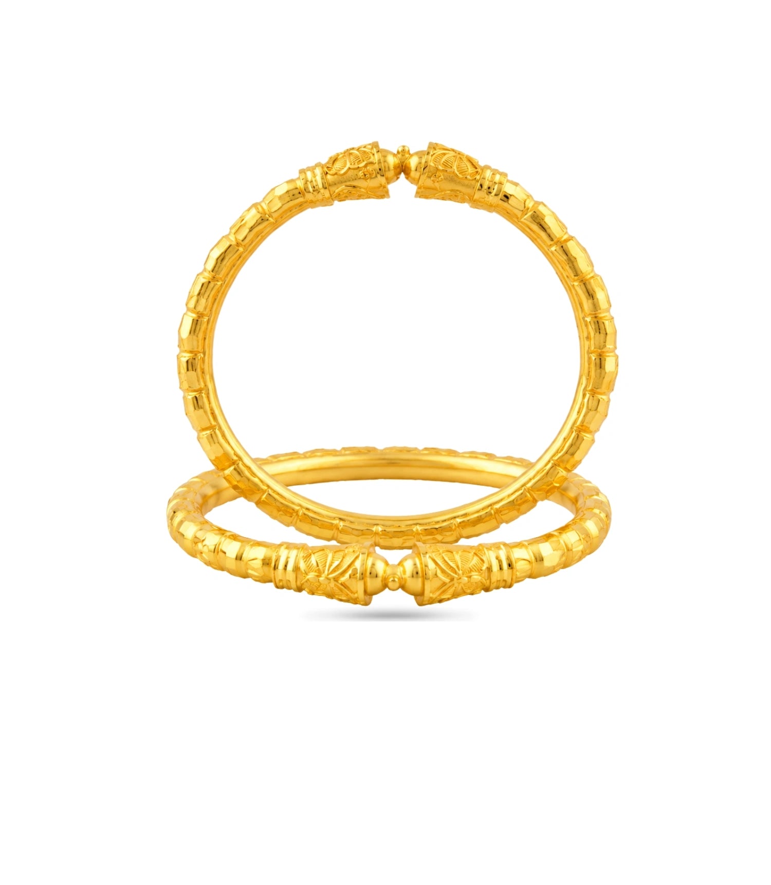 Gold Plated Wedding Floral Heritage Kada