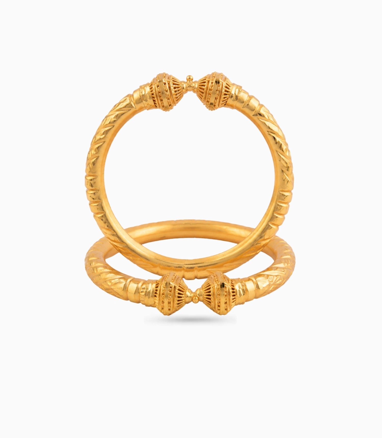 Gold Plated Wedding Regal Filigree Kada