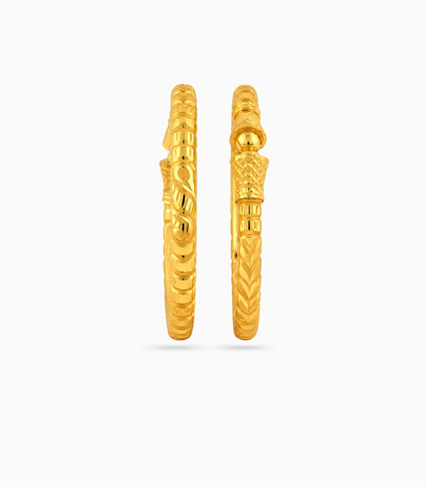 Gold Plated Wedding Heritage Kada